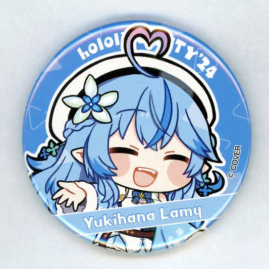 Yukihana Lamy Virtual YouTuber Hololive CITY 24 Button [USED]