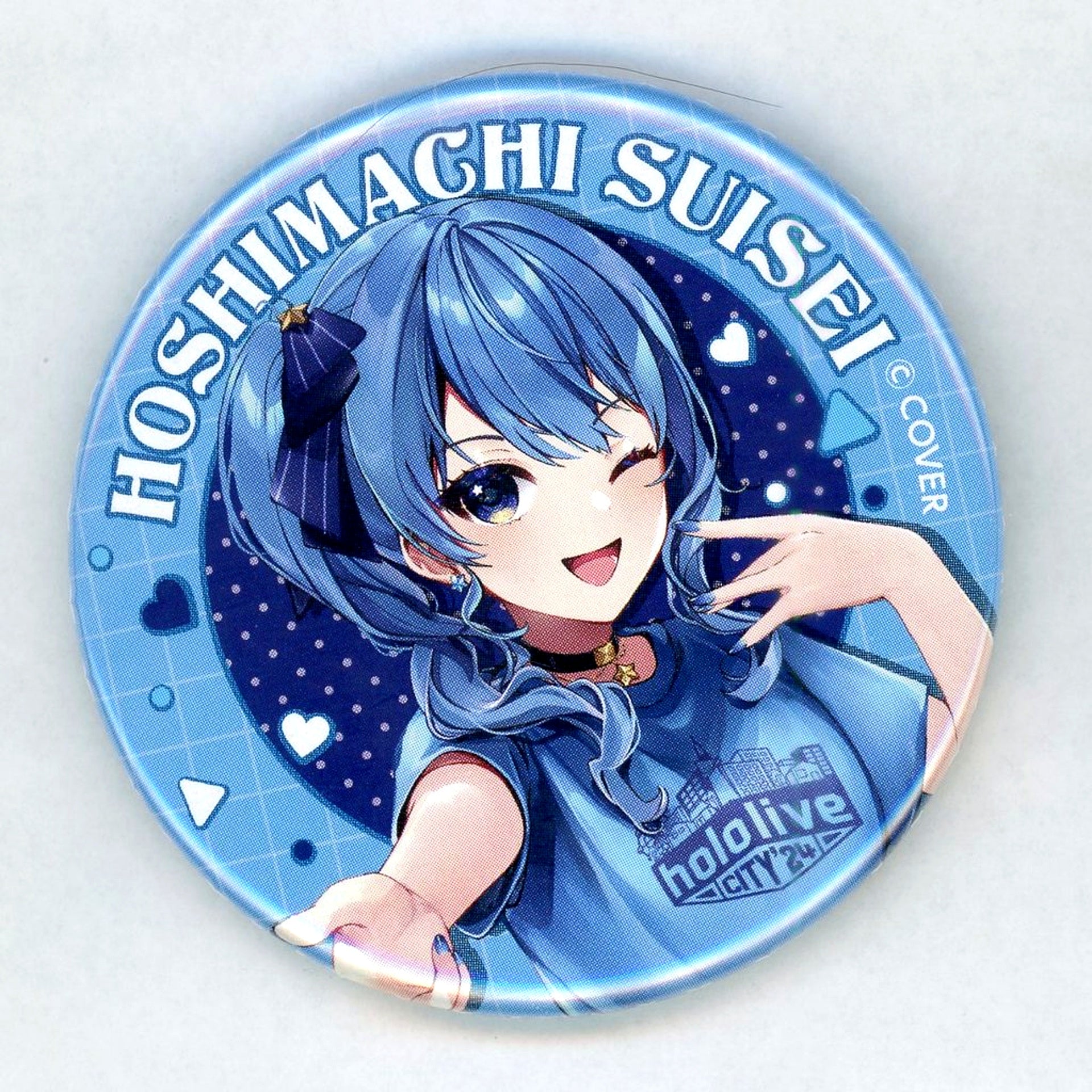 Hoshimachi Suisei Hololive Button hololive CITY 24 in Tokyo Dome City Attractions [USED]