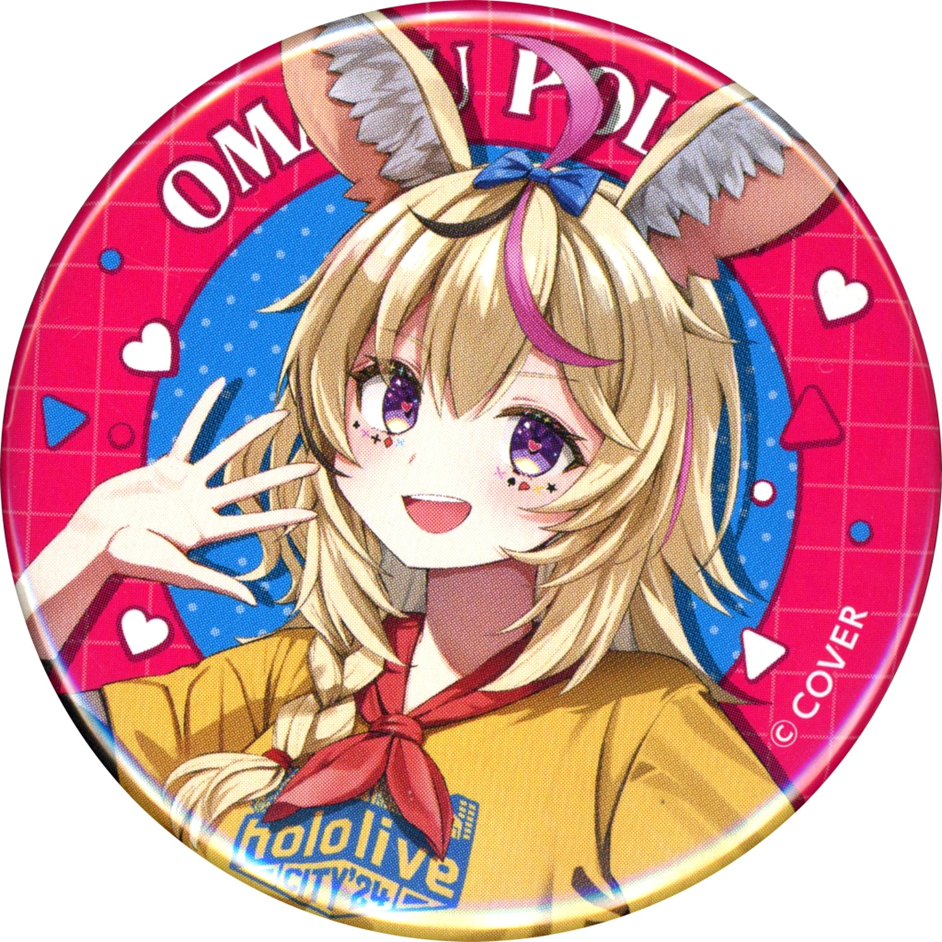 Omaru Polka Hololive Button hololive CITY 24 in Hirakata Park [USED]