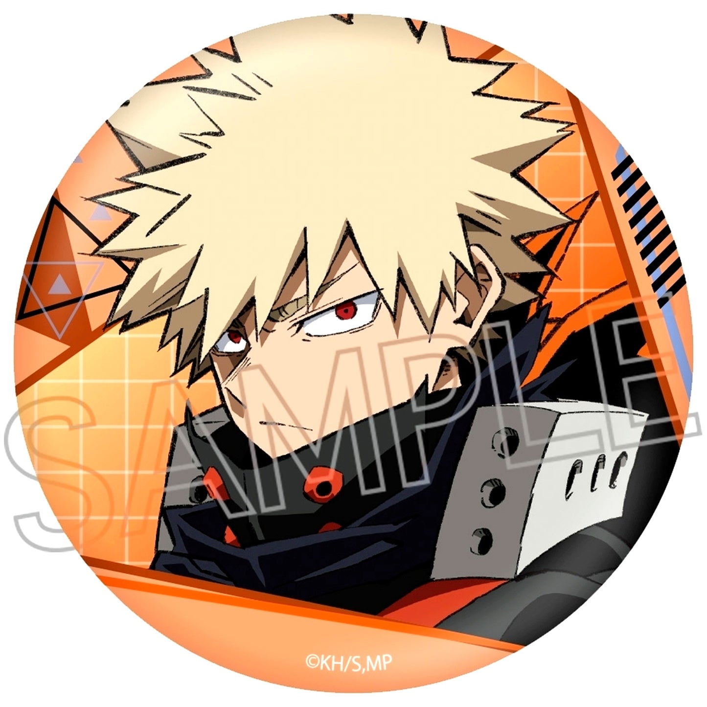 Katsuki Bakugo My Hero Academia Shine Series Sparkling Button [USED]