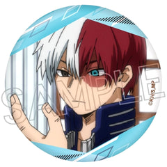 My Hero Academia Shoto Todoroki Hundred Faces Can Badge Buttons [USED]