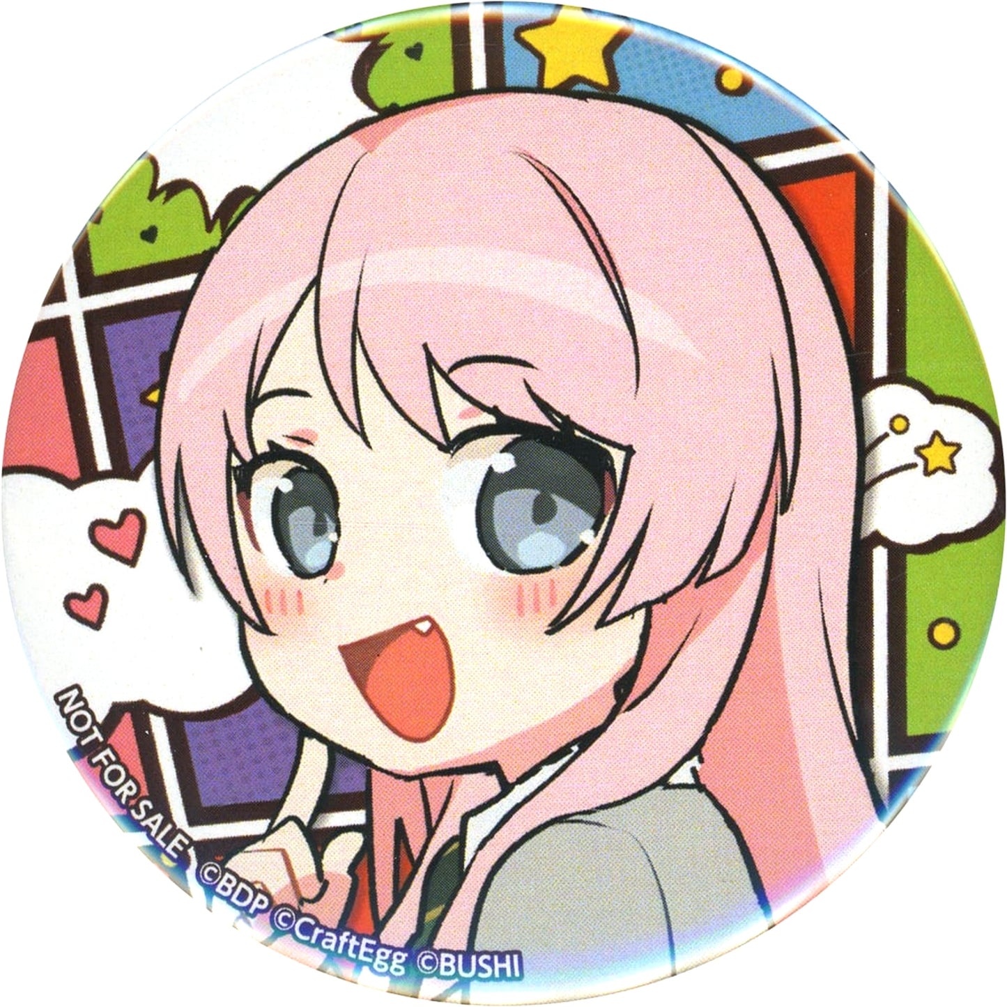 Anon Chihaya Kashiko Kurobuchi Illustration Manga Bonus Button BanG Dream! 12th LIVE DAY2 MyGO!!!!! Chiisana Isshun Mail Order Bonus Item [USED]