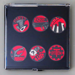 All Characters Persona 5 Tactica UI Pin Badge Set [USED]