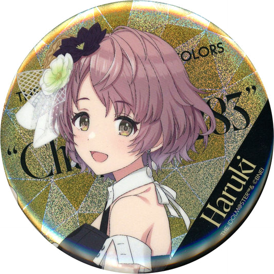 Haruki Ikuta Official 75mm Glitter Tin Badge The Idolmaster Shiny Colors 6.5th Anniv LIVE [USED]