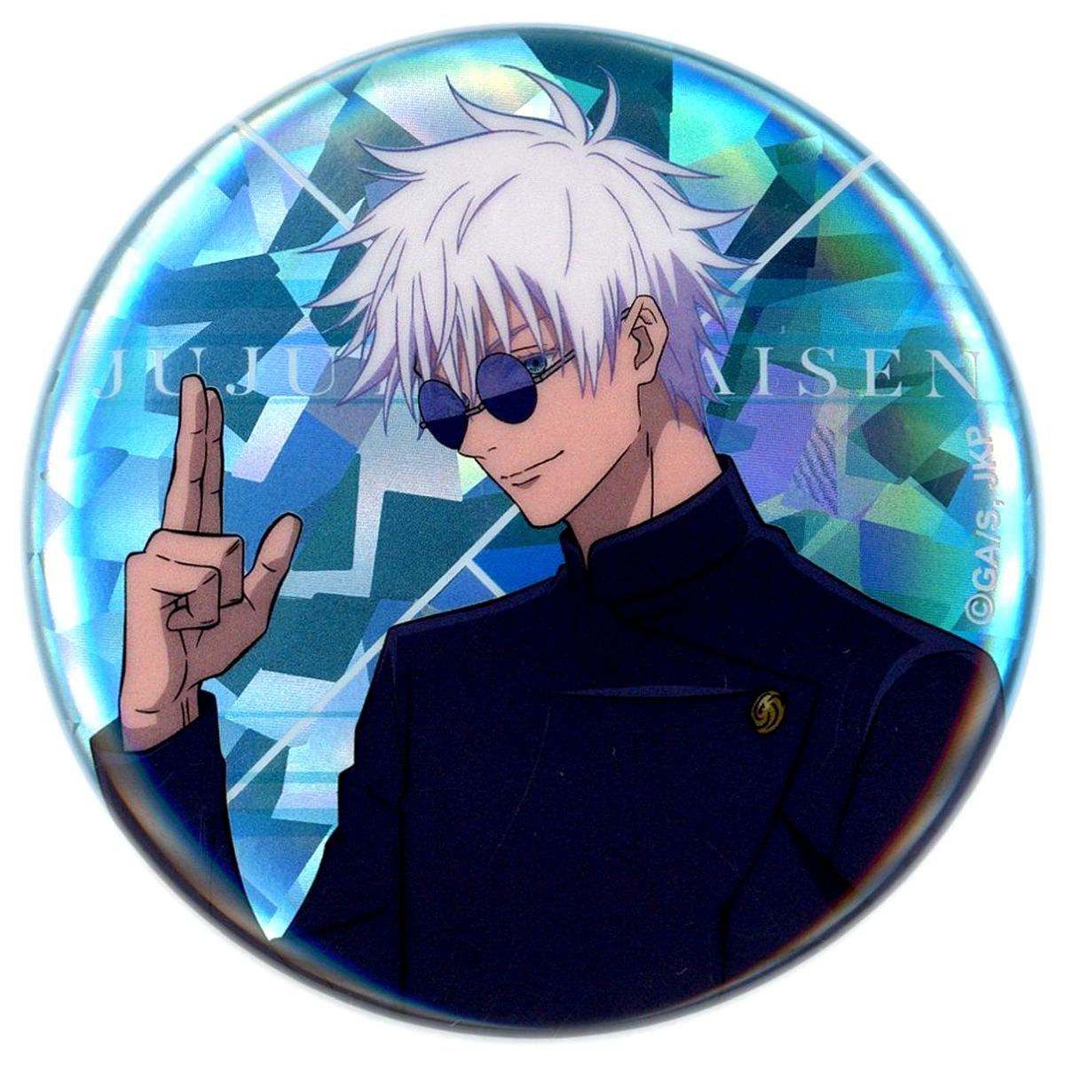 Satoru Gojo Jujutsu Kaisen: Hidden Inventory/Premature Death Trading Holo Button TOHO animation STORE Limited [USED]