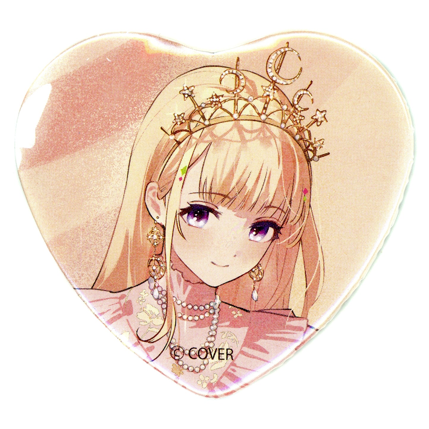 Aki Rosenthal Hololive Heart Shape Button holoReve collection no.1 ONLY SHOP and Fair [USED]