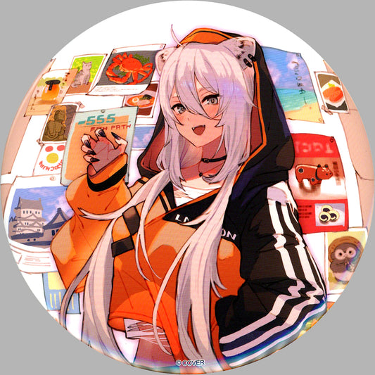 Shishiro Botan Hololive Big Button Going with Shishiron 47 Prefectures Ramen Tour Goods [USED]