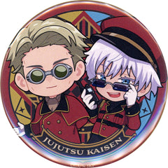 Jujutsu Kaisen: Shibuya Incident Satoru Gojo Kento Nanami Secret Trading Can Badge Sunshine City Prince Hotel Limited Buttons [USED]