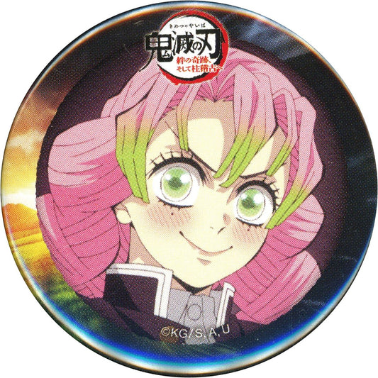 Mitsuri Kanroji World Tour: Kimetsu no Yaiba Kizuna no Kiseki Soshite Hashira Geiko e ufotable Cafe Machi Asobi CAFE Late Period Random 44mm Button 3rd Wave [USED]