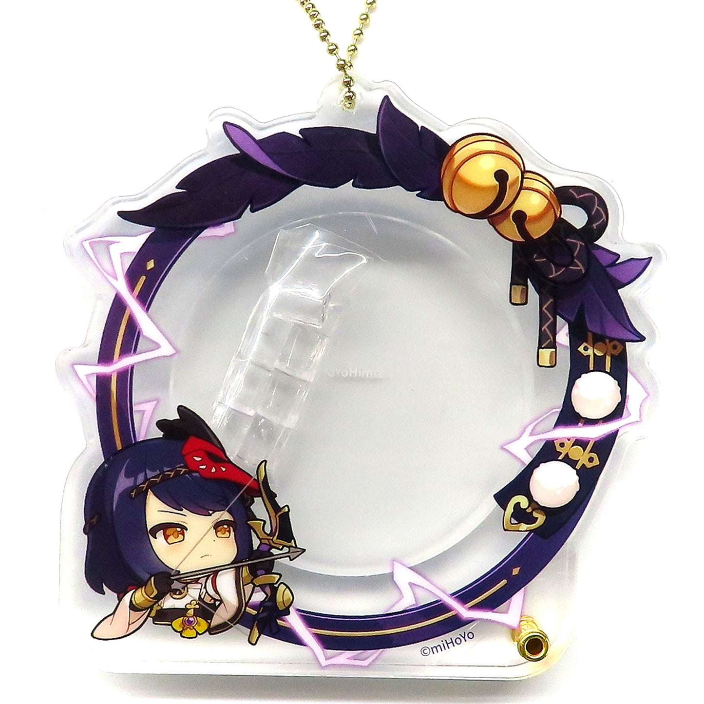Kujou Sara Genshin Impact Avatar Frame Series Button Storage Case [USED]