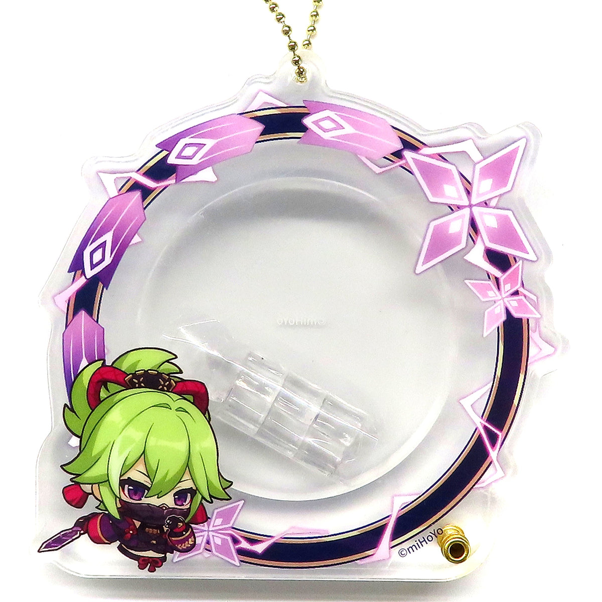 Kuki Shinobu Icon Frame Series Badge Storage Case Genshin Impact [USED]