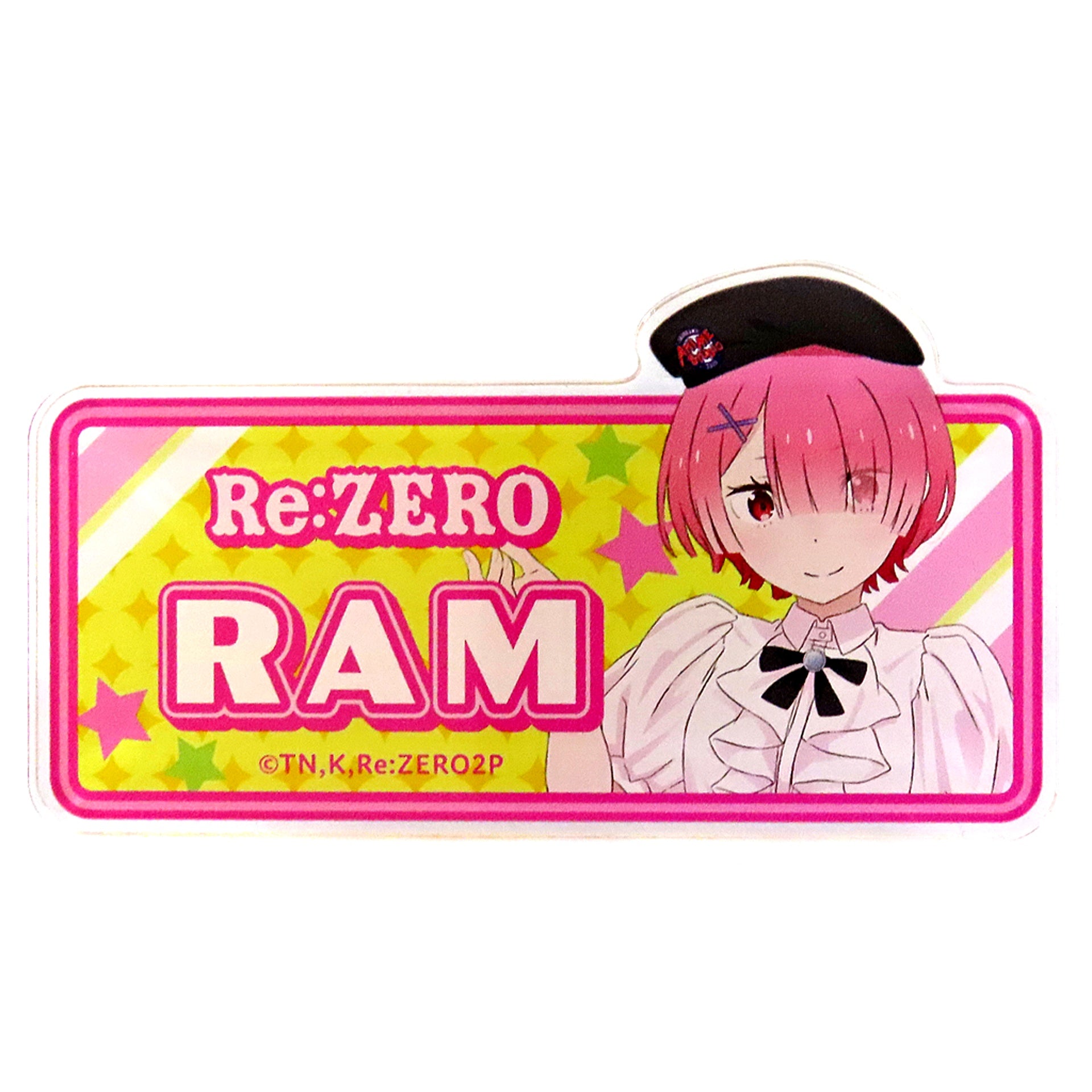 Ram Re:ZERO Starting Life in Another World Name Tag Badge AnimeJapan 2024 Ver [USED]