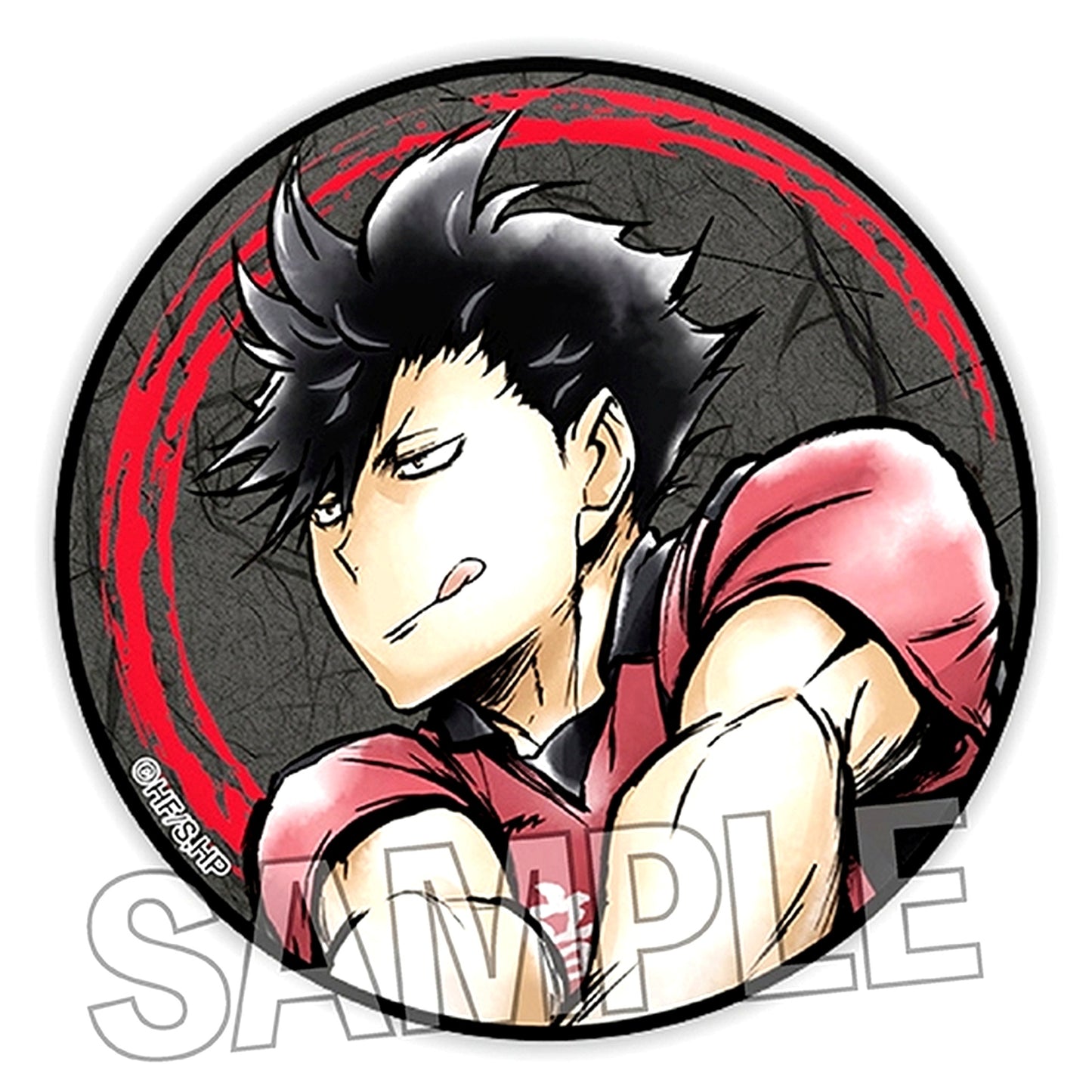 Tetsuro Kuroo Haikyu!! Fierce Battle!! Glitter Button [USED]