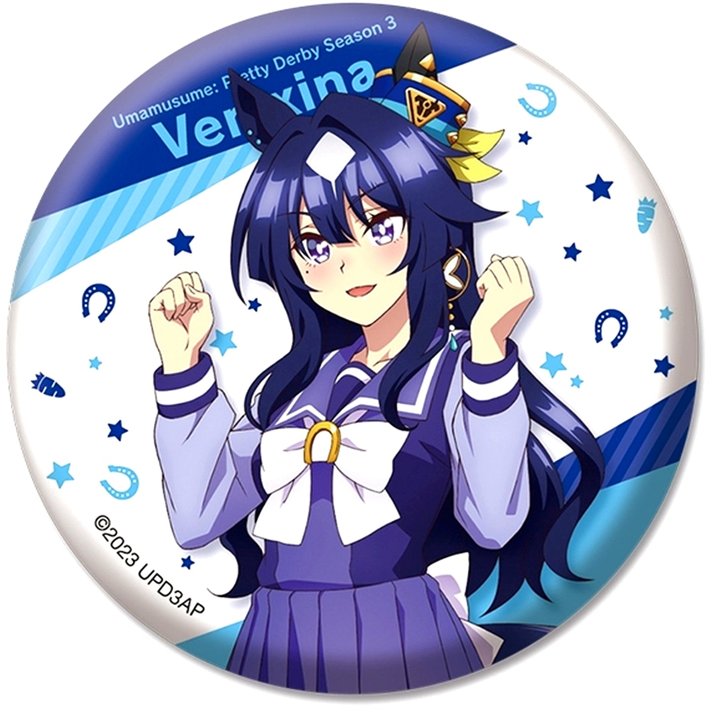 Vilshina Uma Musume Pretty Derby Season 3 Drawn Button [USED]