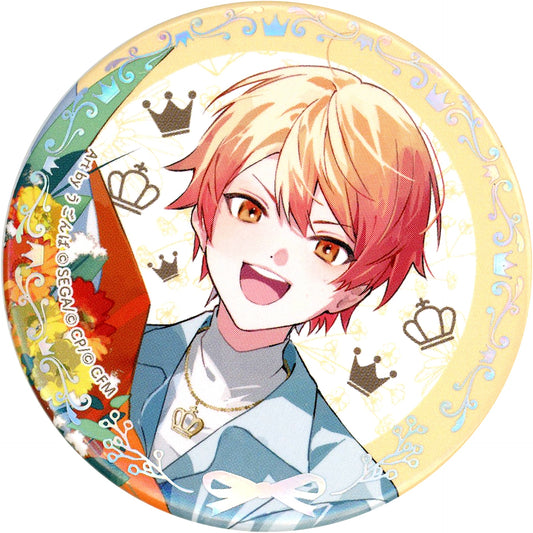 Tsukasa Tenma Project SEKAI COLORFUL STAGE! feat. Hatsune Miku 4th Anniv Thanksgiving Aurora Foil Stamped Button Collection A [USED]