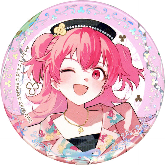 Airi Momoi Project SEKAI Colorful Stage! feat. Hatsune Miku Aurora Foil Stamped Button Collection B 4th Anniversary Thanksgiving [USED]