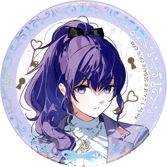 Mafuyu Asahina Project SEKAI COLORFUL STAGE! feat. Hatsune Miku 4th Anniversary Thanksgiving Aurora Foil Stamping Button Collection B [USED]