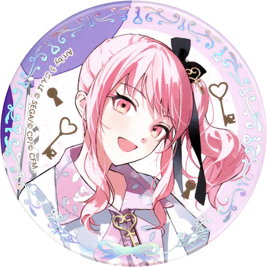 Mizuki Akiyama Project SEKAI COLORFUL STAGE! feat. Hatsune Miku 4th Anniversary Thanksgiving Aurora Foil Stamped Button Collection B [USED]