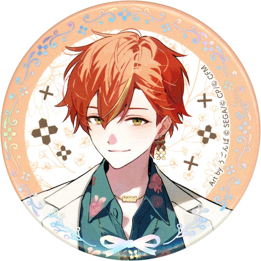 Akito Shinonome Project SEKAI COLORFUL STAGE feat Hatsune Miku 4th Anniv Thanksgiving Aurora Foil Stamped Button Collection C [USED]