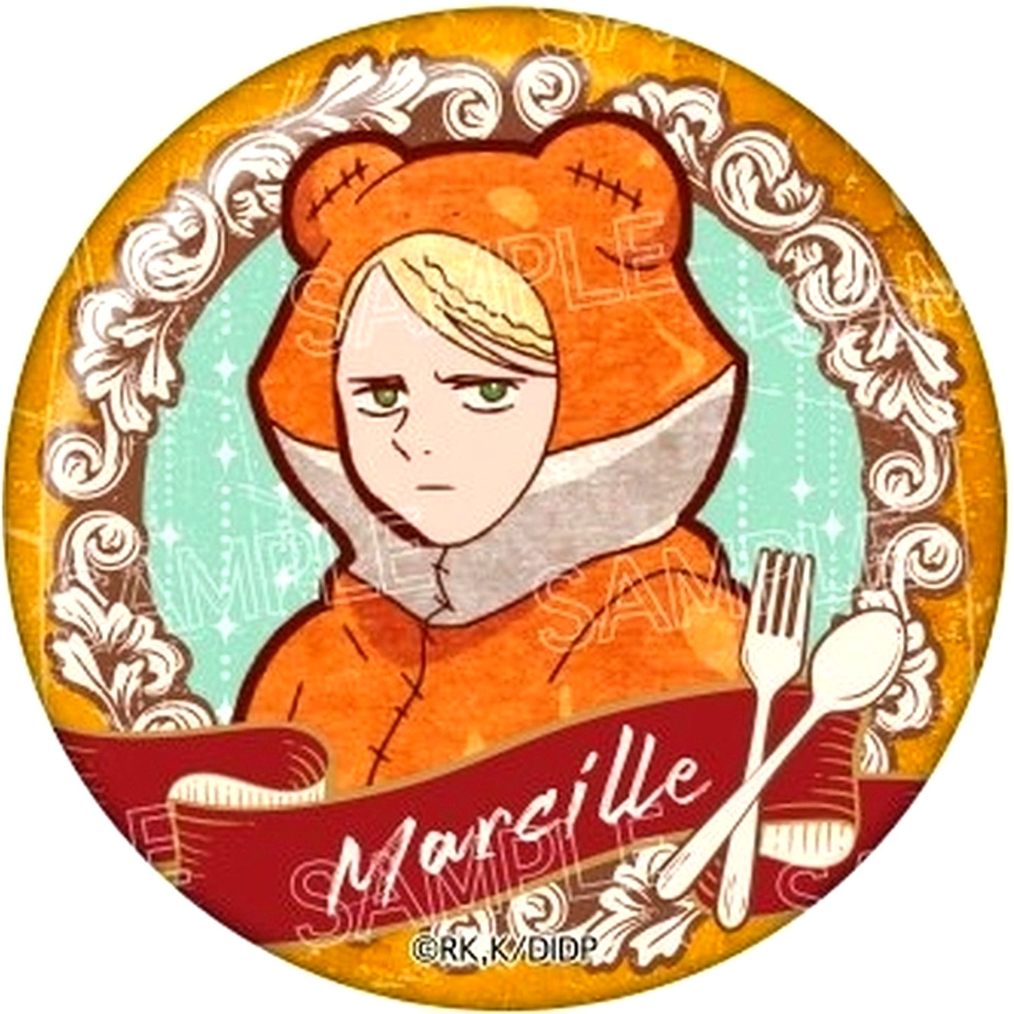 Marcille Frog Suit Delicious in Dungeon Vintage Series Button Vol.2 [USED]