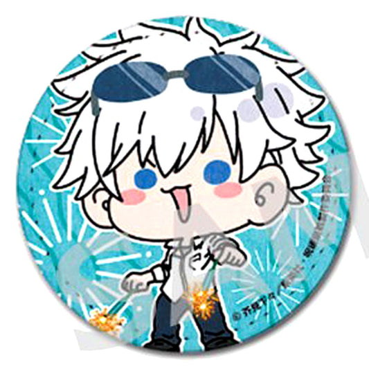 Satoru Gojo Jujutsu Kaisen: Hidden Inventory/Premature Death Mochocho Trading Leather Badge Marui POP UP SHOP [USED]