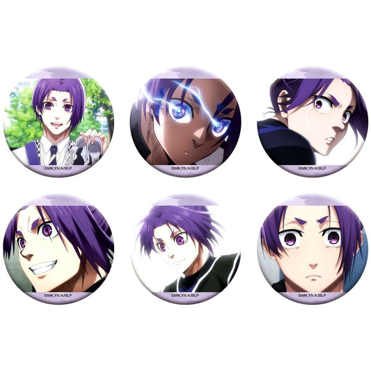 Set of 6 Reo Mikage Blue Lock: Episode Nagi Chara Badge Collection Button 2nd Wave [USED]