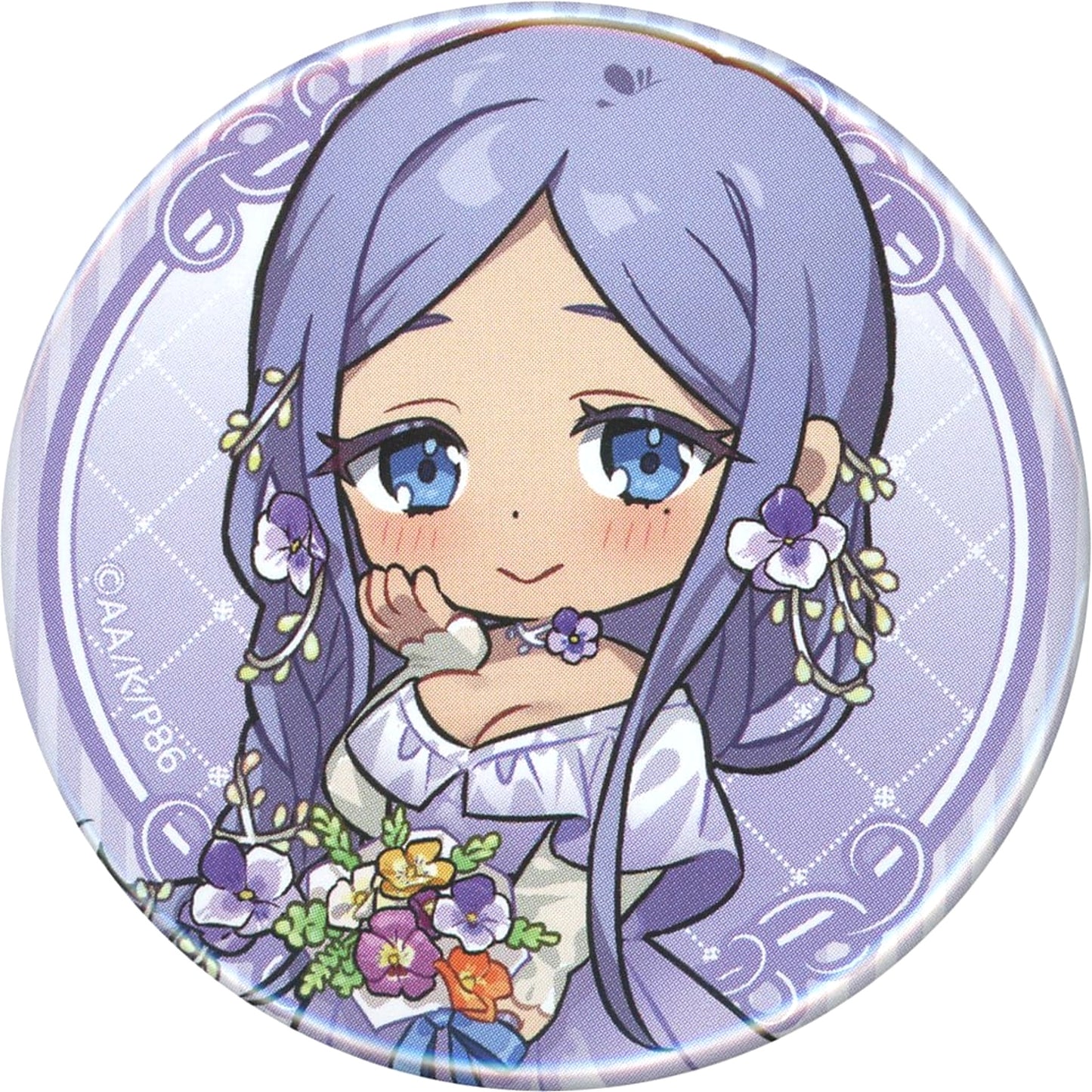86 Anju Emma Kujicolle Wedding Style Can Badge Prize D-7 Buttons [USED]
