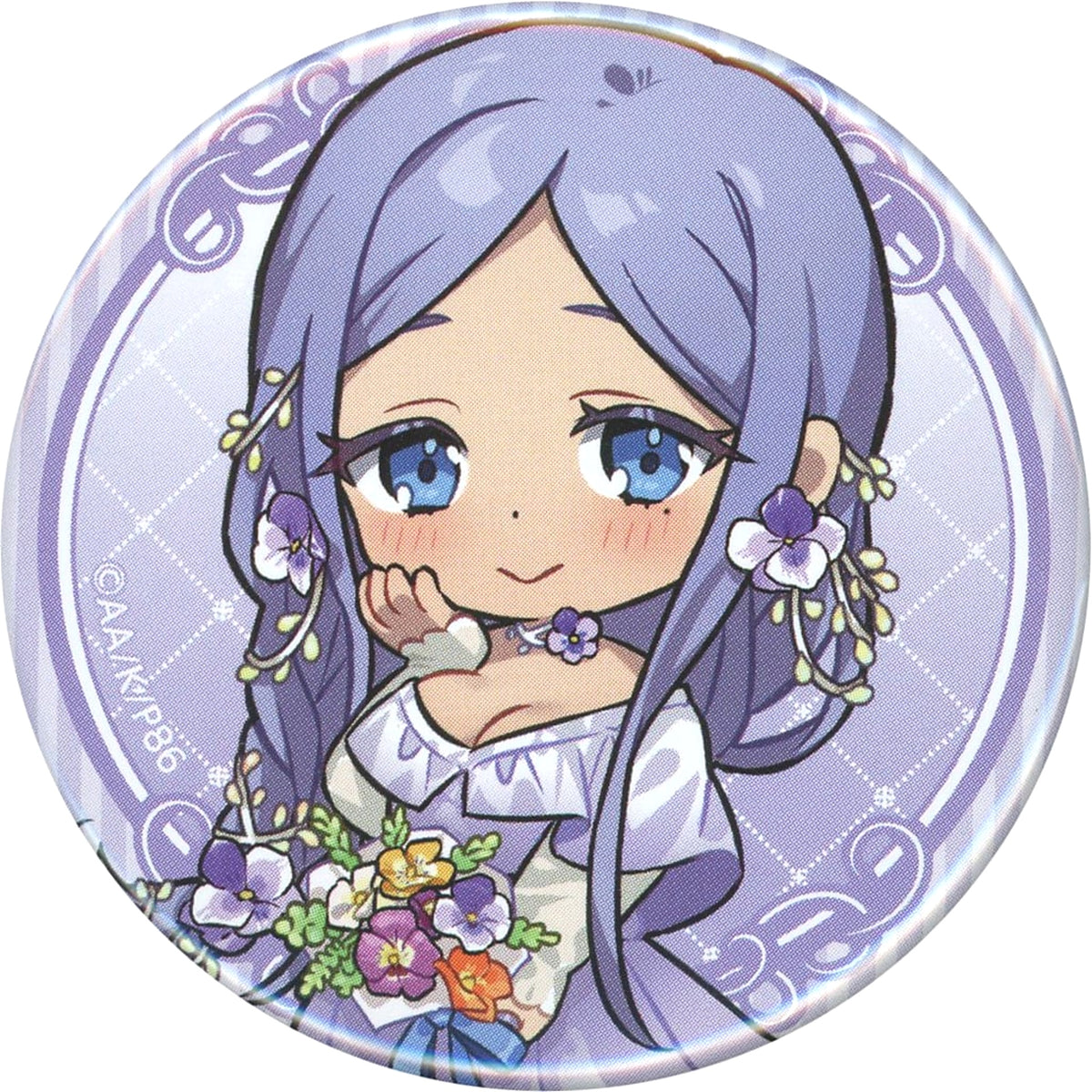 86 Anju Emma Kujicolle Wedding Style Can Badge Prize D-7 Buttons [USED]
