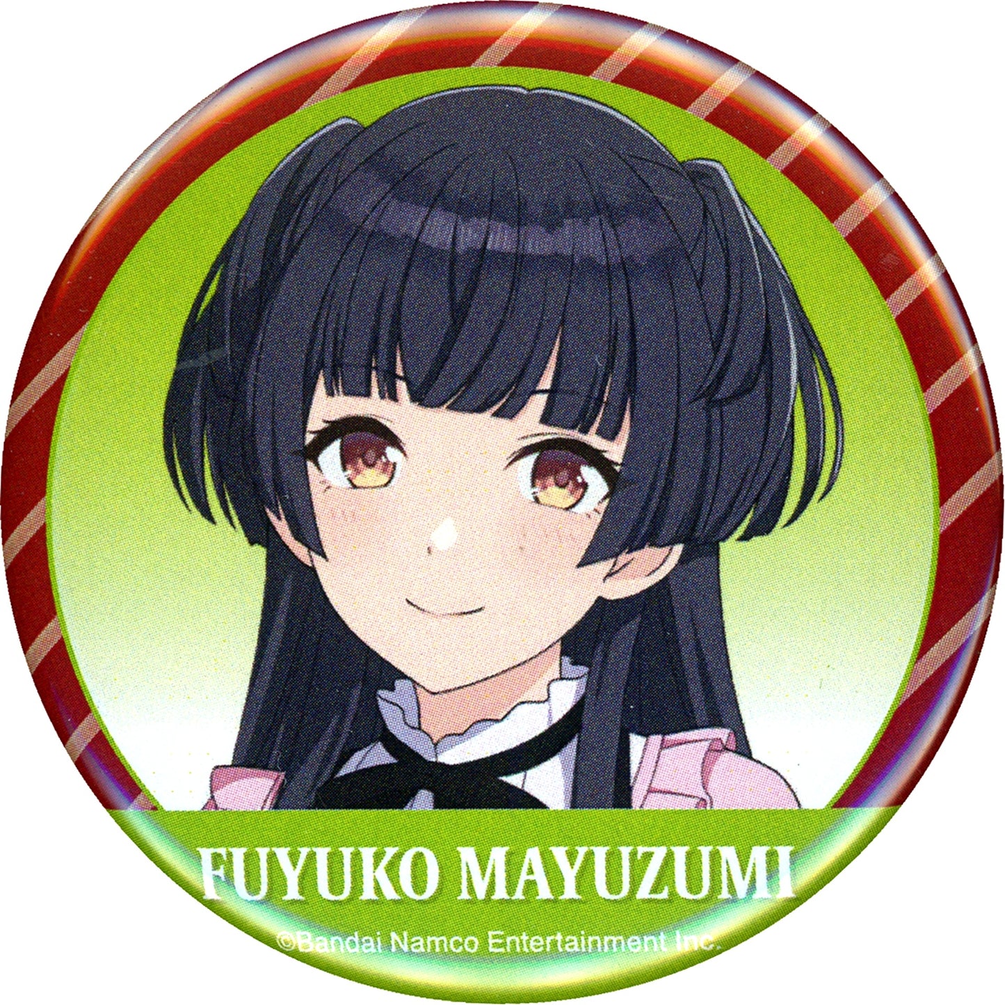 Fuyuko Mayuzumi - Full Body The Idolmaster Shiny Colors 2nd season Theatrical Advance Screening Chapter 1 Trading Tin Badge Collection - Vol. 1 Theater Goods [USED]