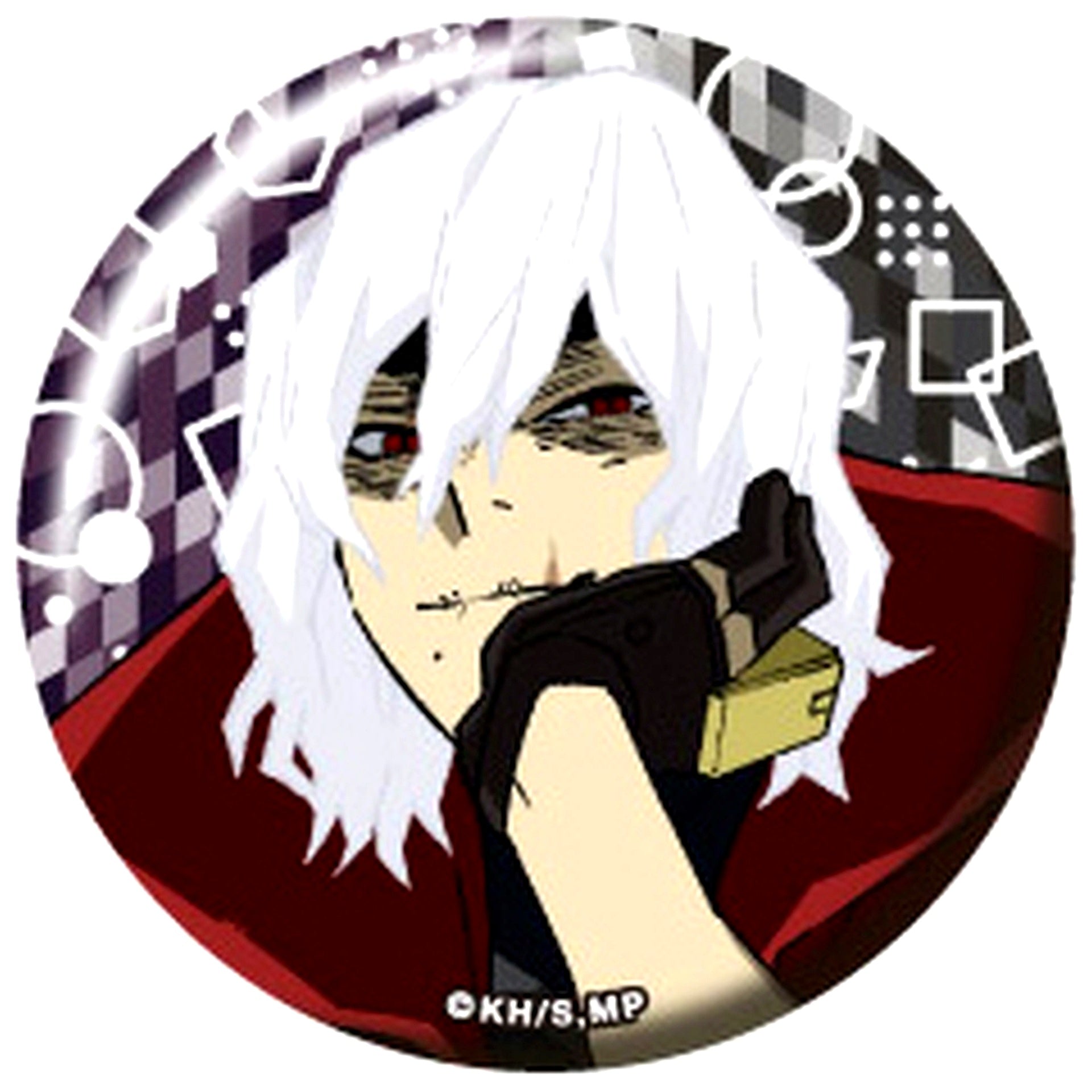 Tomura Shigaraki My Hero Academia Glitter Button Collection [USED]