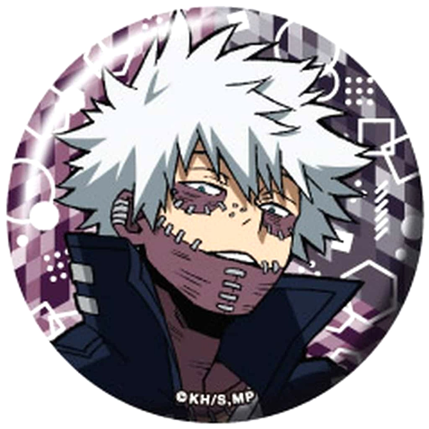 Dabi My Hero Academia Glitter Button Collection [USED]