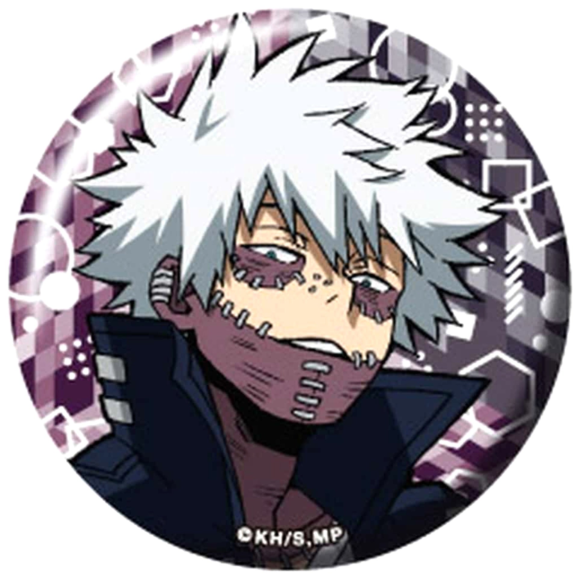 Dabi My Hero Academia Glitter Button Collection [USED]