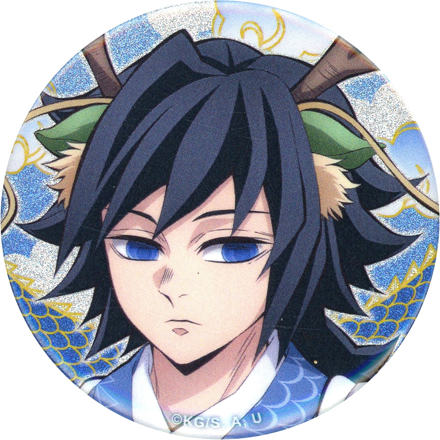 Giyu Tomioka Close-up Demon Slayer Kimetsu no Yaiba Anime 5th Anniversary Festival After Party in ufotable Cafe x Machi Asobi CAFE x ufotable DINING Year of the Dragon Random Button [USED]