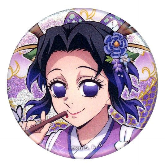 Shinobu Kocho Close-up Demon Slayer Kimetsu no Yaiba Anime 5th Anniv Festival After Party ufotable Cafe Machi Asobi CAFE DINING Year of the Dragon Random Button [USED]