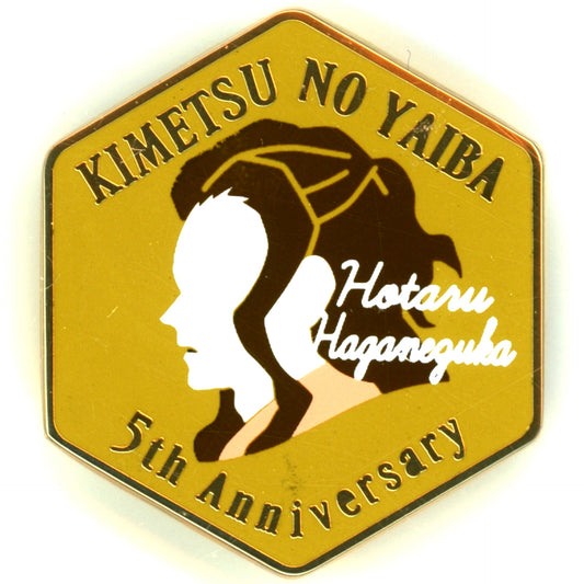 Hotaru Haganezuka Demon Slayer Anime 5th Anniversary Festival After Party in ufotable Cafe MACHI ASOBI CAFE x ufotable DINING Character Motif Pin Group B [USED]
