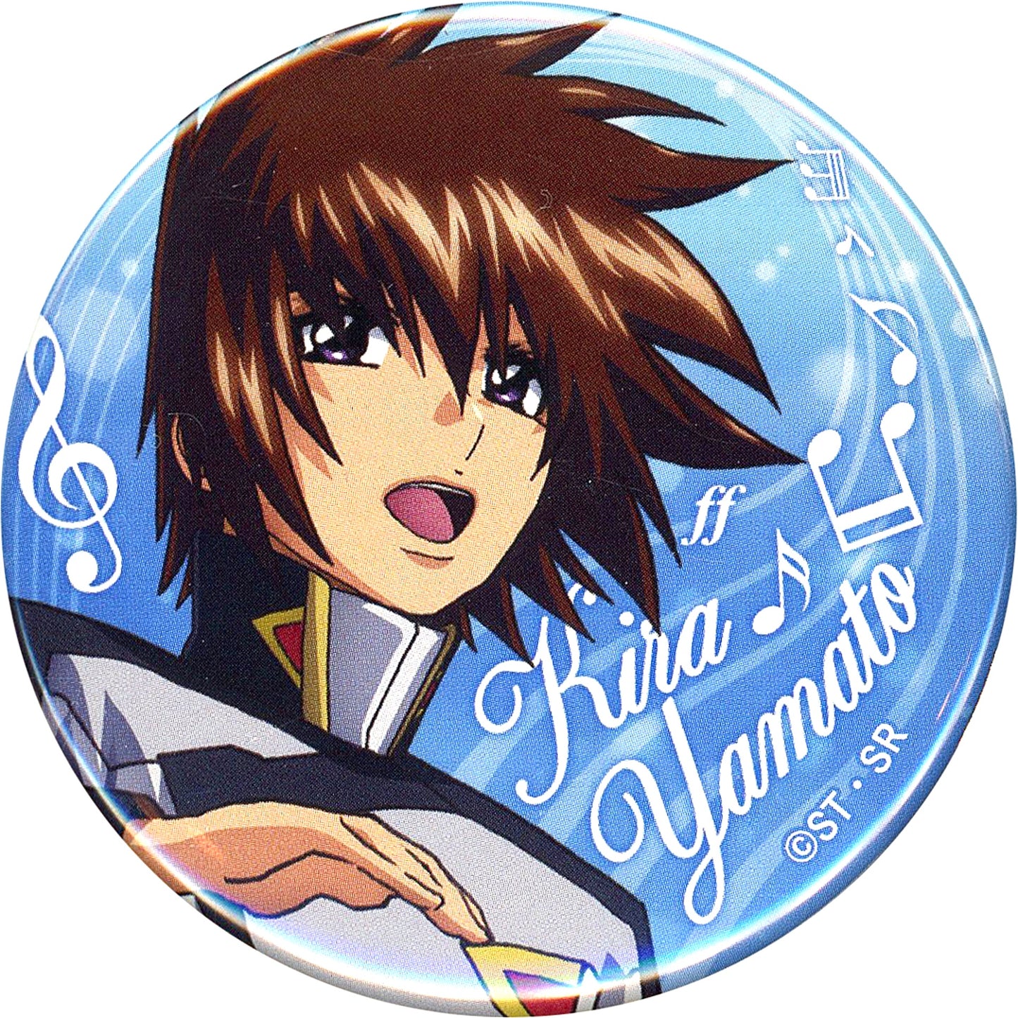 Kira Yamato - Life-size Mobile Suit Gundam SEED FREEDOM Cinema Concert Trading Can Badge [USED]