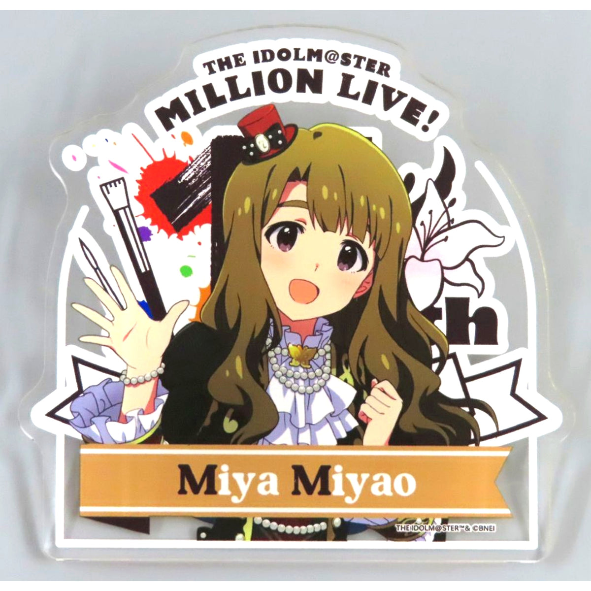 Miya Miyao 11th Live Ver. Official Produce Badge The Idolmaster Million Live [USED]