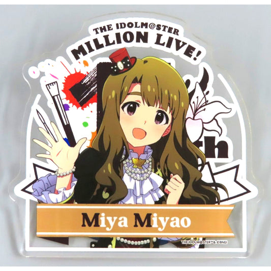Miya Miyao 11th Live Ver. Official Produce Badge The Idolmaster Million Live [USED]