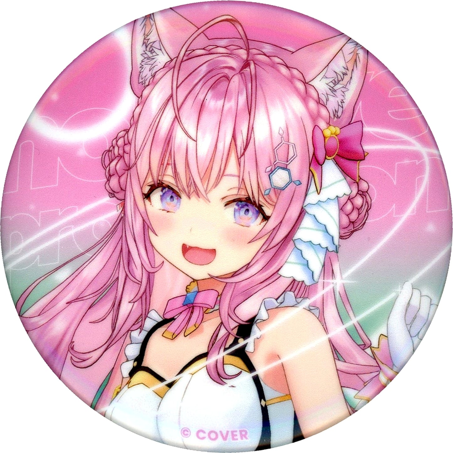 Hakui Koyori Origin Outfit Virtual YouTuber Hololive Button [USED]