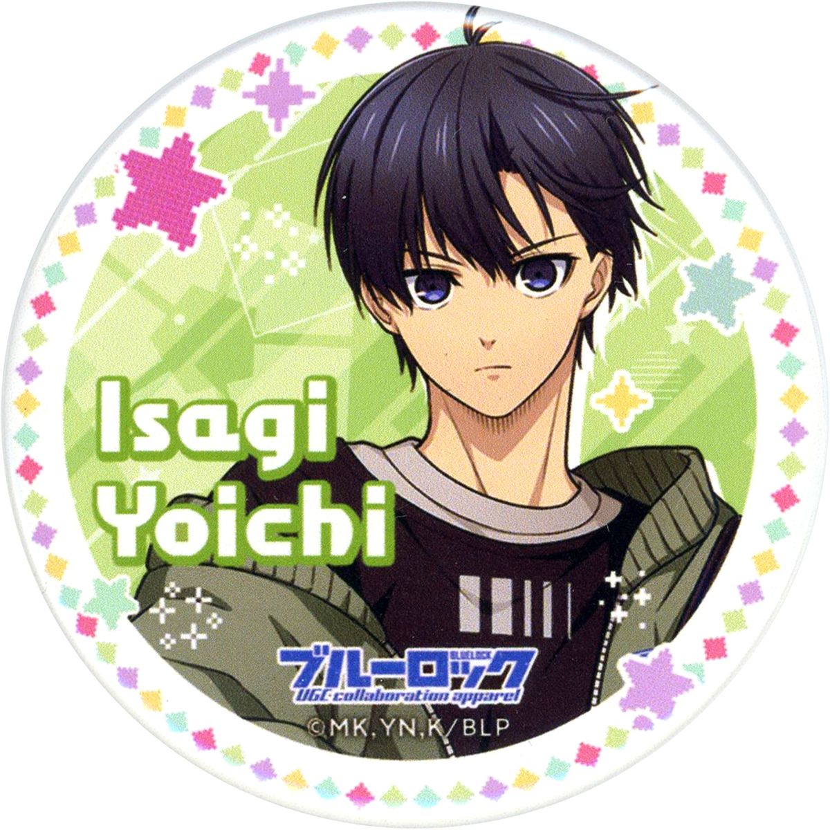 Yoichi Isagi Blue Lock x UNDER GROUND CIRCUS Normal Random Button [USED]
