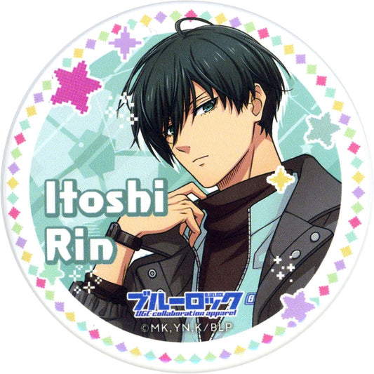 Rin Itoshi Blue Lock x UNDER GROUND CIRCUS Normal Random Button [USED]