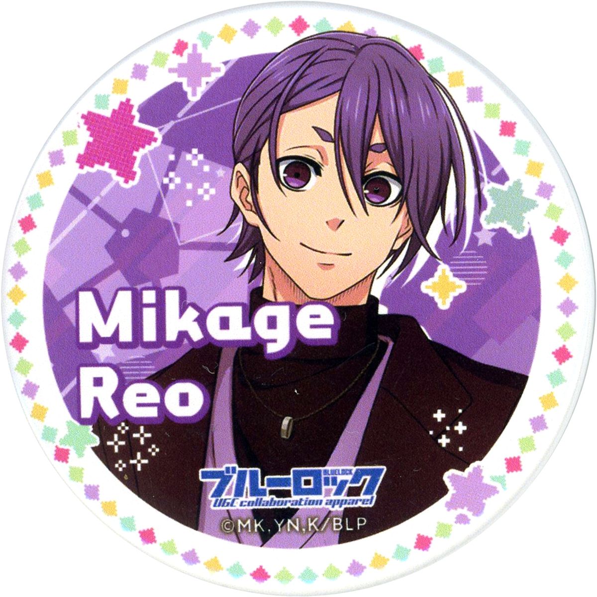 Reo Mikage Normal Blue Lock x UNDER GROUND CIRCUS Random Button Badge [USED]