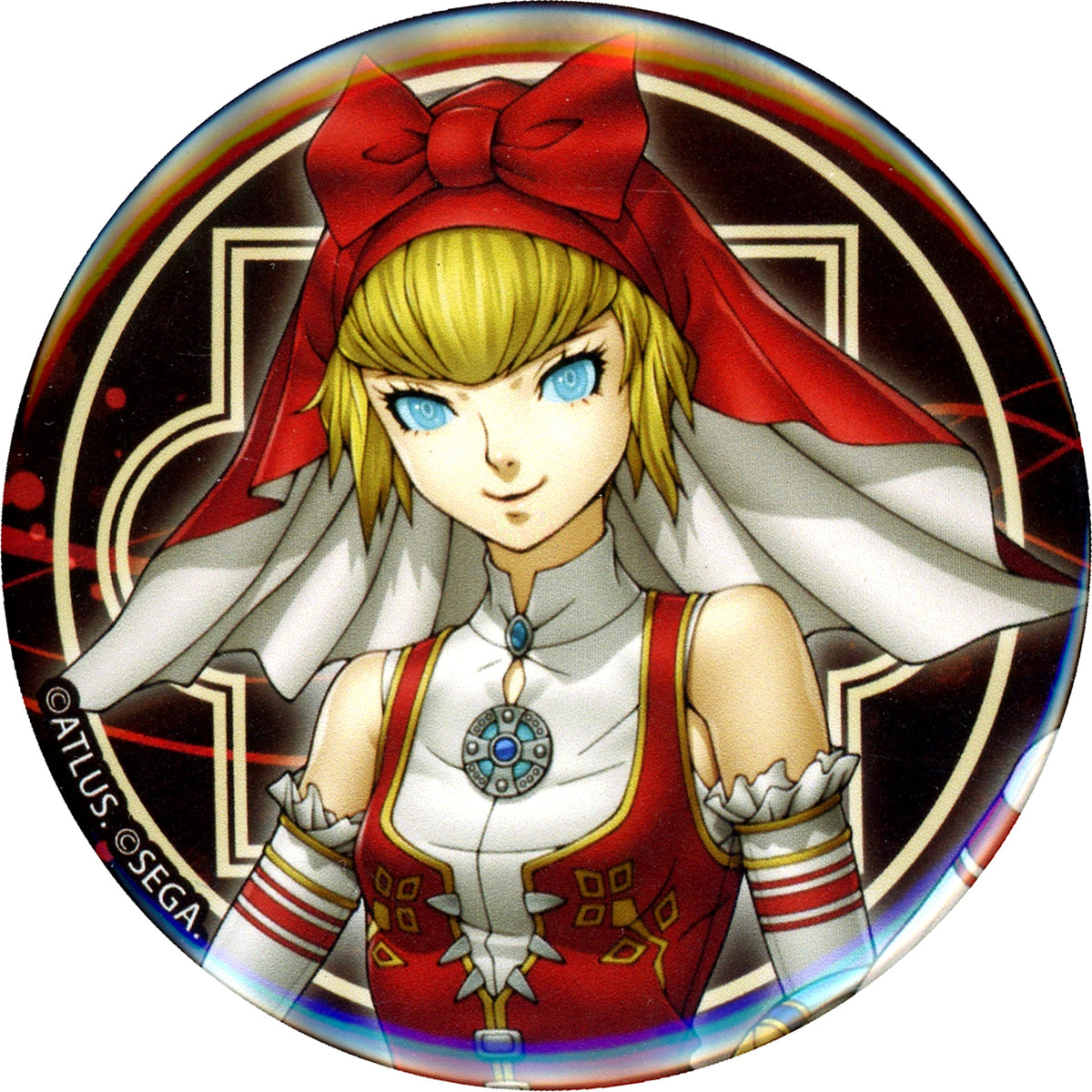 Idun Shin Megami Tensei V Vengeance x RED TOKYO TOWER Trading Demon Button [USED]