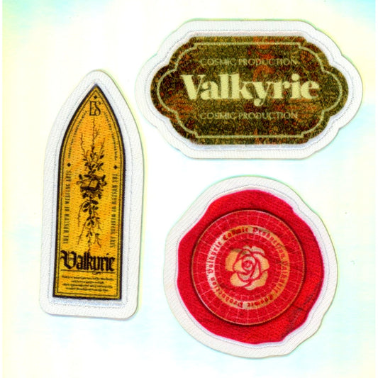 Set of 3 Valkyrie Ensemble Stars!! ALBUM SERIES TRIP Patch Set [USED]