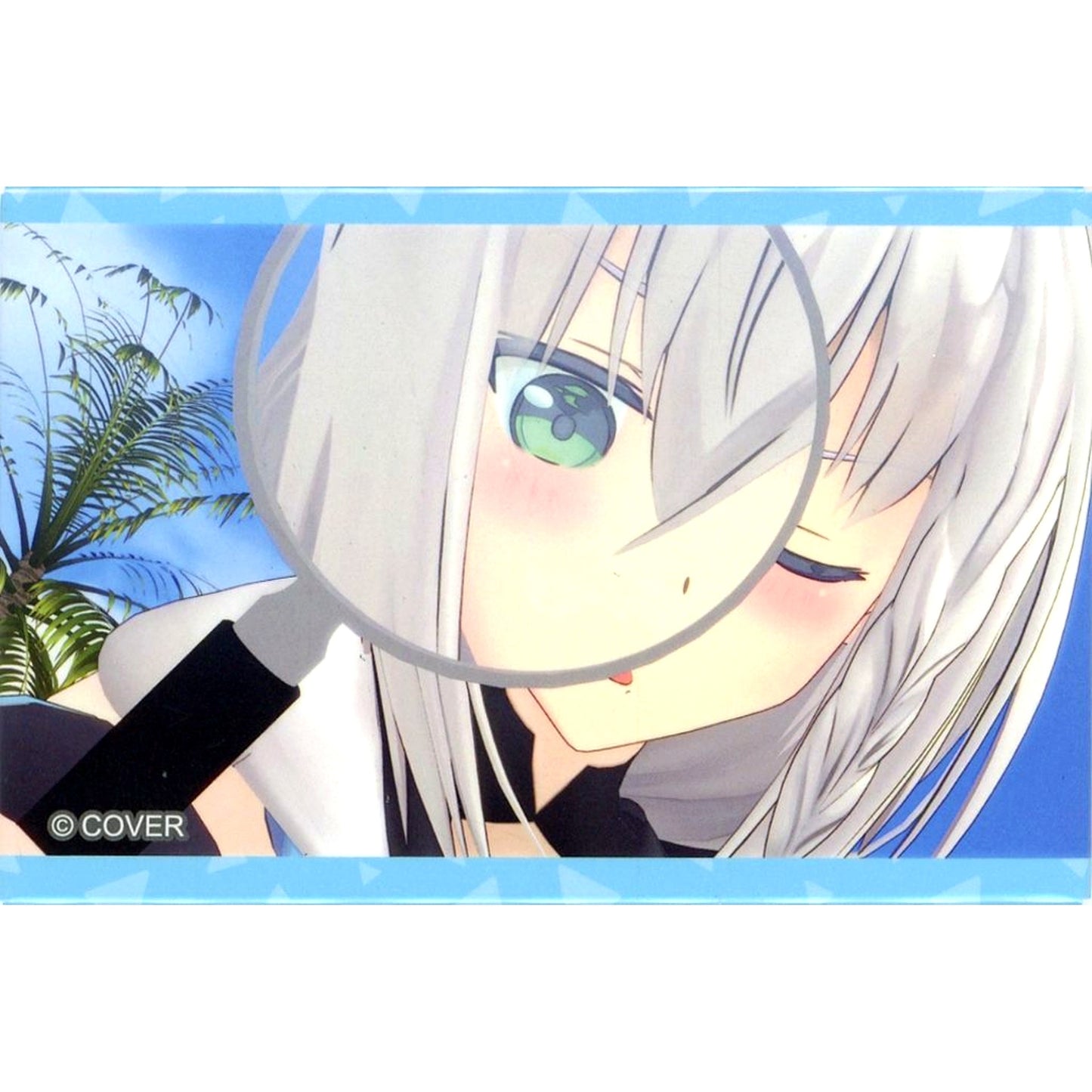 Shirakami Fubuki Virtual YouTuber Hololive Random Square Button Gen 0 to Gamers Hologra 5th Anniversary [USED]