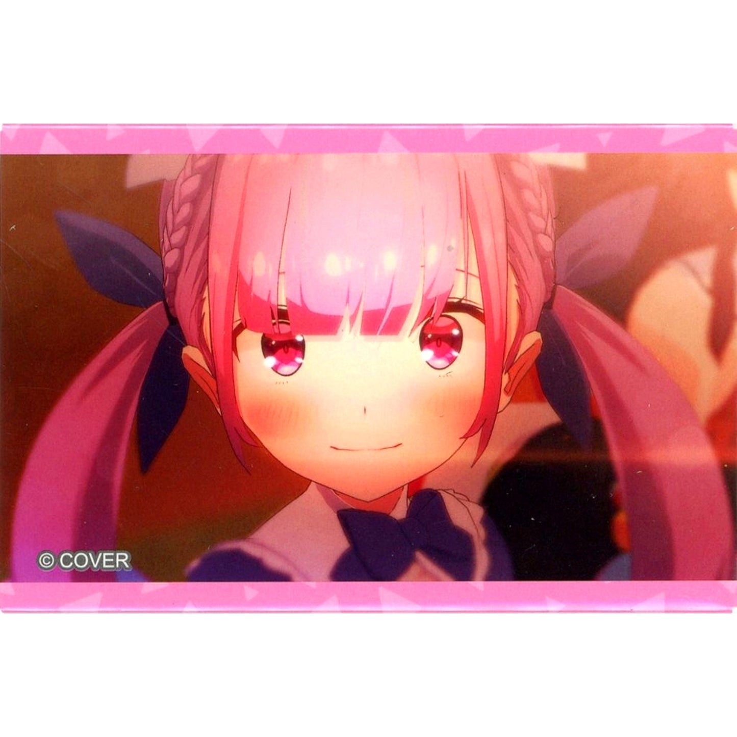 Minato Aqua Virtual YouTuber Hololive Random Square Button Gen 0 to Gamers Hologra 5th Anniversary [USED]