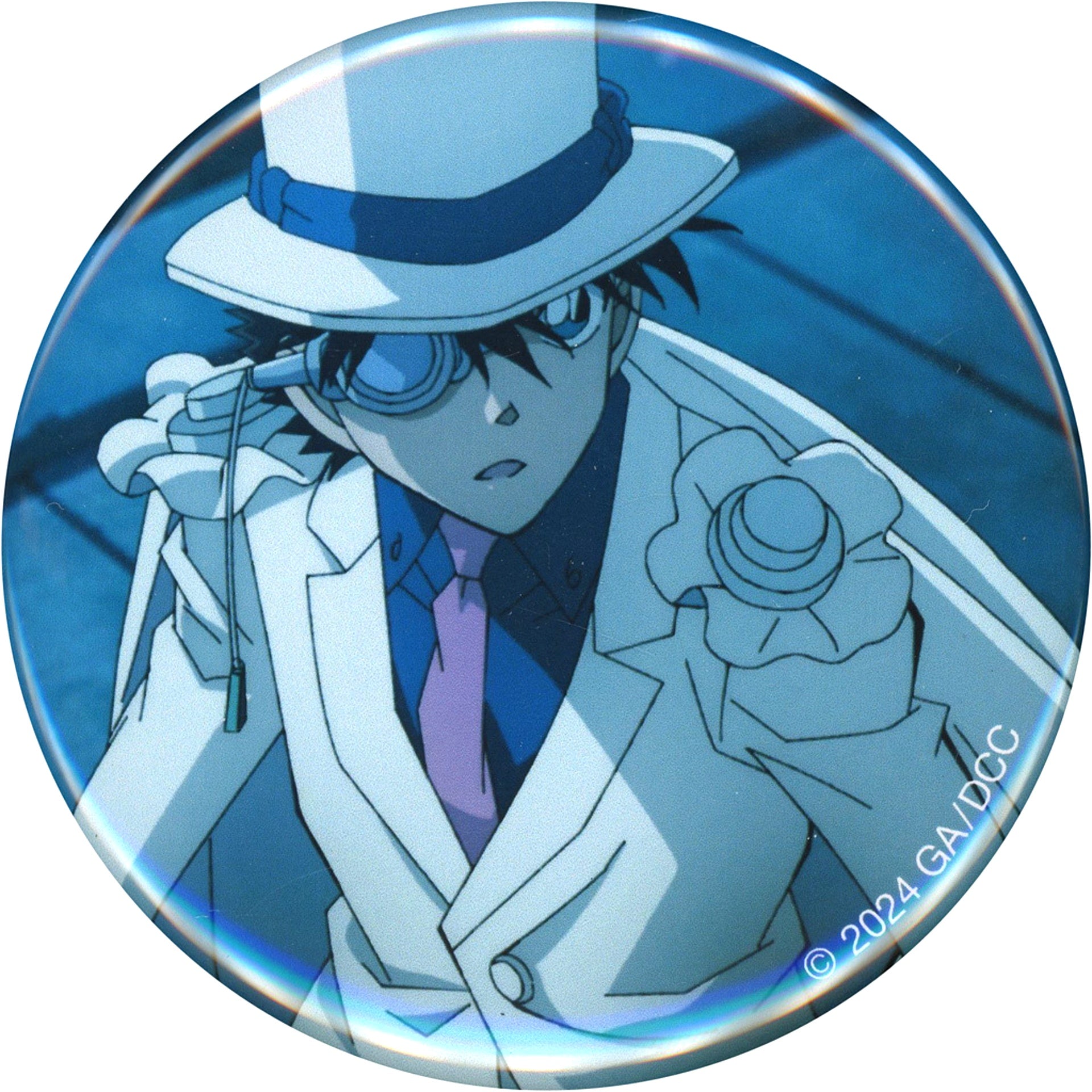 Kaito Kid Whole Detective Conan Movie The Million-dollar Pentagram Scene Shot Button Plaza Ltd [USED]