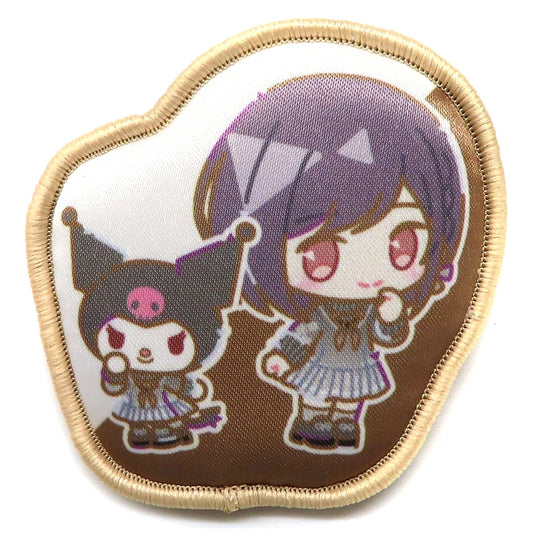 Hatsune Miku: Colorful Stage! X Sanrio Characters Ema Shinonome Kuromi 25-ji, Nightcord de. Sega Lucky Kuji Fluffy Pin Badge Prize D [USED]