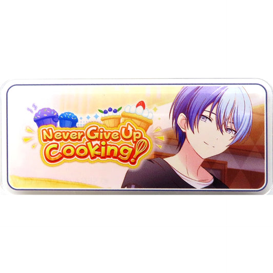 Toya Aoyagi Never Give Up Cooking Project SEKAI Colorful Stage! feat. Hatsune Miku Acrylic Banner Button Collection Vol. 11 A [USED]