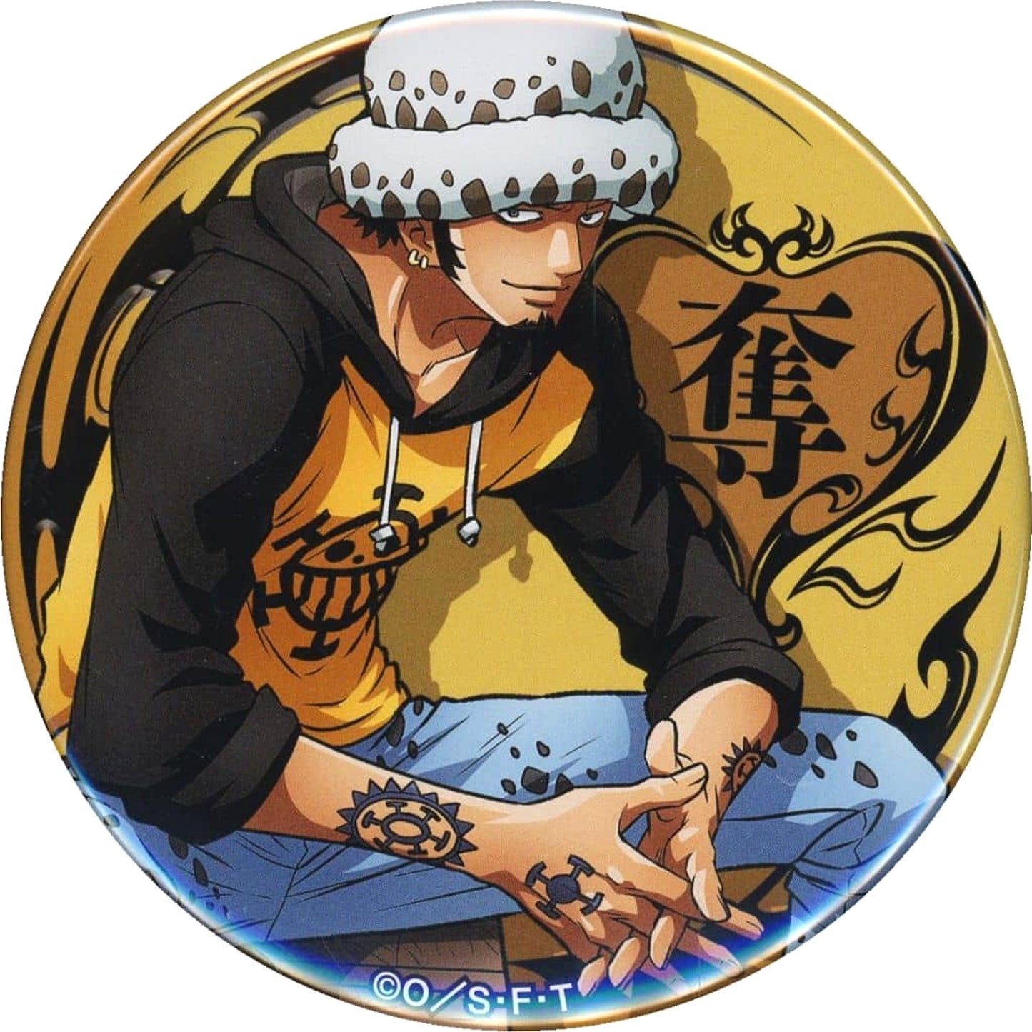 Trafalgar Law One Piece Yakara Button Part 26 Sea of Survival [USED]